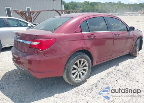 2013 Chrysler 200 Touring from USA, damaged, VIN 1C3CCBBB4DN674261